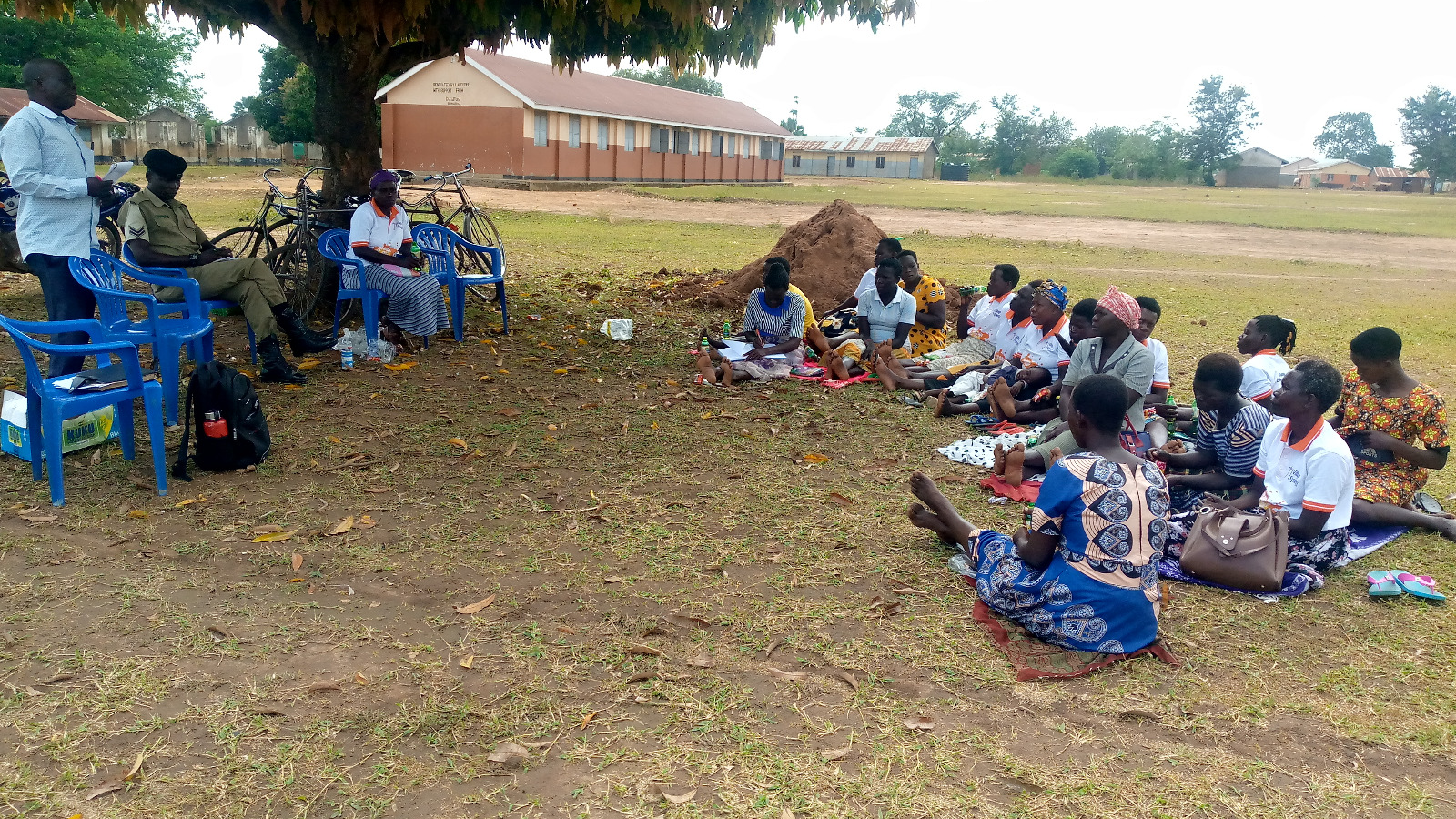 Community members in Northern Uganda